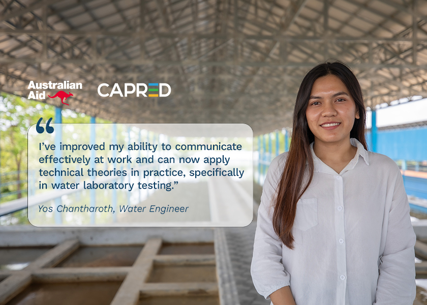 Australia empowers female water engineer to achieve Cambodia’s water supply goals